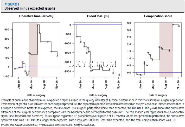 病例组合，腹腔镜子宫切除术，测量质量，结果指标，质量评价，质量指标，手术效果