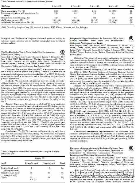 Determinants of Midterm Functional Outcomes and Wound Healing in a Hospital-Based Limb Preservation  ...