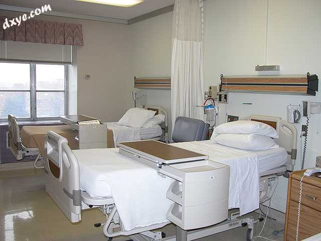 NIMH federal agency patient room for Psychiatric research, Maryland, USA..jpg