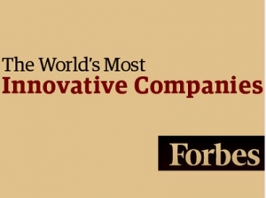 美国《福布斯》杂志于 8 月 15 日推出 2013 年全球最具创新力企业 100 强名单。