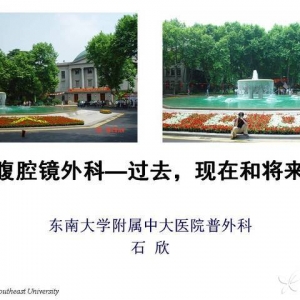 石欣：腹腔镜外科-过去，现在和将来